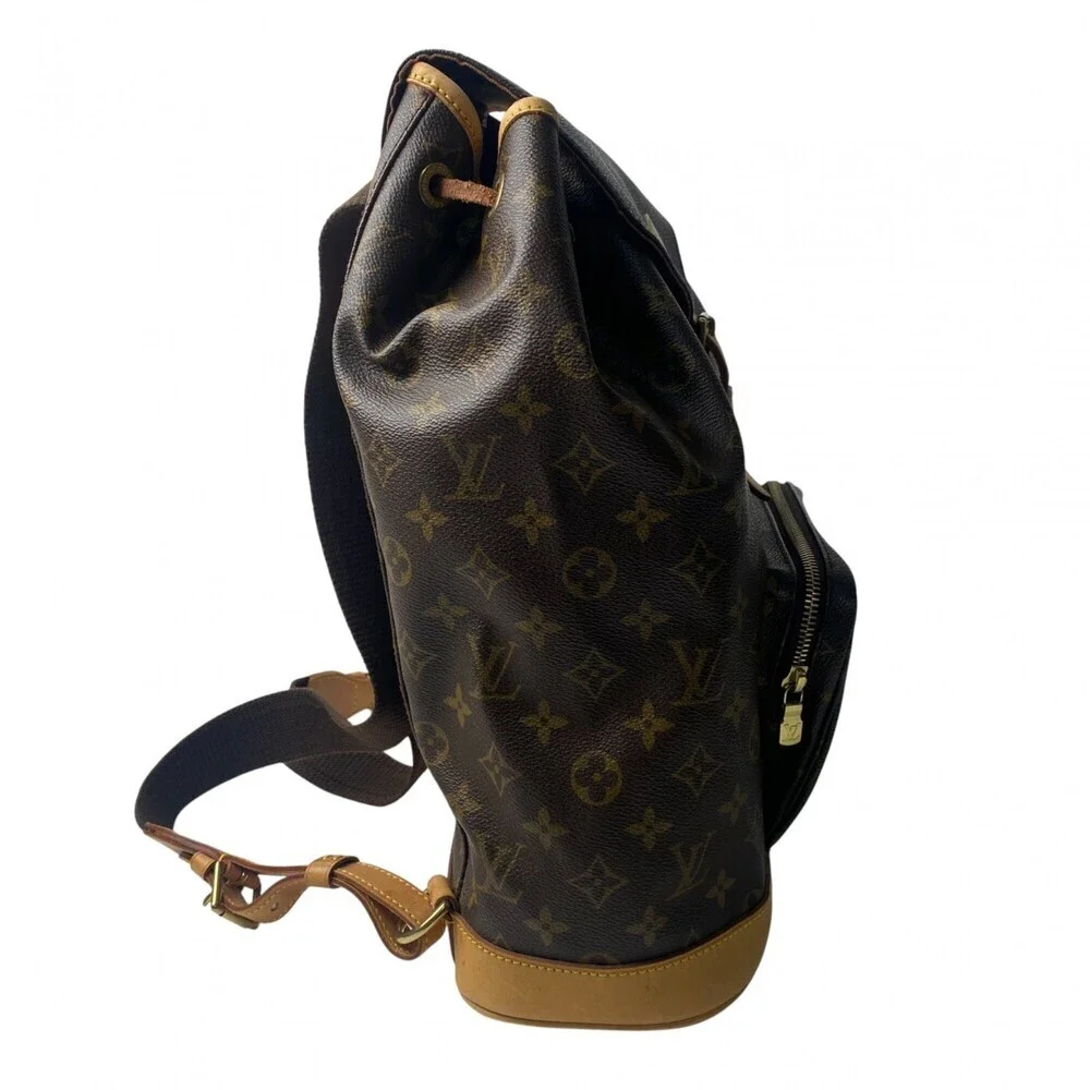 LOUIS VUITTON Authentic Brown Monogram Backpack - Picture 4 of 16